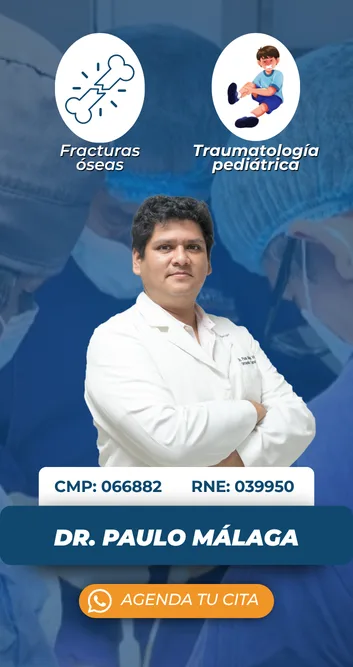 Dr. Paulo Málaga, traumatólogo